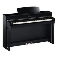 Yamaha Clavinova Clp745Pe Digital Piano With Bench  Polished Ebony