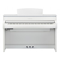 Yamaha Clavinova CLP775WH Digital Piano With Bench (White)