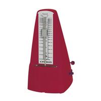 Crown 'Pyramid-Style' Wind-Up Metronome (Red)