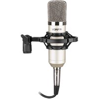 Vonyx CM400 Studio Condenser Microphone - Silver