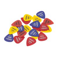 Crossfire Deltek 0.71mm Canned Guitar Picks (20 Pack Assorted)