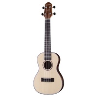 Crafter Ukulele Spruce Top / Rosewood  B&S - Natural Satin finish with Bag