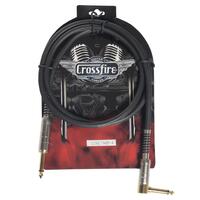 Crossfire Speaker Cable with Metal Plugs (4 ft)