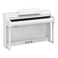 Yamaha CSP-255 Clavinova Digital Piano w/ Bench (White)