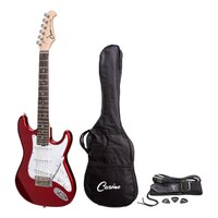 Casino ST-Style Short-Scale Electric Guitar Set (Transparent Wine Red)
