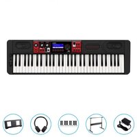 Casio Ct-S1000V Casiotone Touch Sensitive Vocal Synthesis Keyboard Bundle W/ H-Stand, Headphones & Accessories