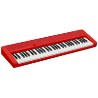 Casio Cts1 Casiotone 61-Key Touch Sensitive Keyboard (Red)