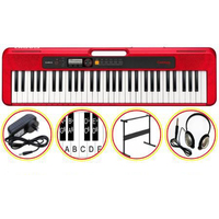 Casio CT-S200RD Casiotone Keyboard - Red