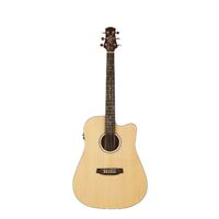 Ashton D20SCEQ NTM Solid Top Acoustic Guitar with EQ