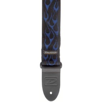 DUNLOP BLUE FLAMBE FLAME STRAP