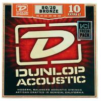 Dunlop 80/20 Bronze Acoustic Guitar Strings 10-48
