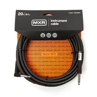 Jim Dunlop MXR 20 FT Standard Straight to Right Angle Instrument Cable (DCIS20R)