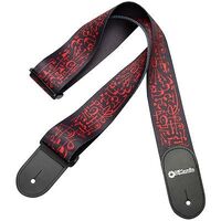 DIMARZIO STEVE VAI STRAP ART BLACK