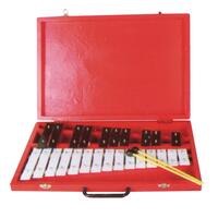 Drumfire Metallophone in Wooden Carry Case