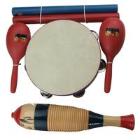 Drumfire 4-Piece Hand Percussion Set