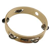 Drumfire 8" Wooden Tambourine