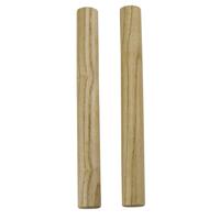 Drumfire Wood Claves (Natural Gloss)