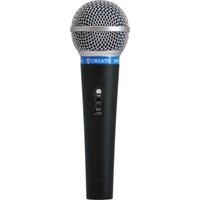 Chiayo Dynamic plug in mic with switch, cast alloy body, supplied with a 5 metre lead, XLR to XLR lead