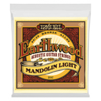 Ernie Ball Earthwood Mandolin Light Loop End 80/20 Bronze Acoustic Guitar String, 9-34 Gauge