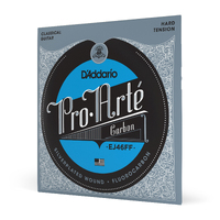 D'Addario EJ46FF Pro-Arté Carbon Classical Guitar Strings, Dynacore Basses, Hard Tension