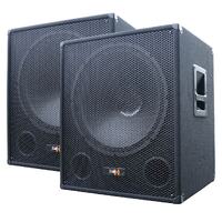 E-Lektron SUB-Q38A 2X15inch Active Power PA 1200W Subwoofer for DJ Party Club