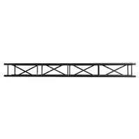 T2BL2BK - 220mm Ladder Truss - Black 2m
