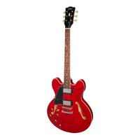 Tokai 'Traditional Series' ES-83L Left-Handed ES-Style Hollow Body Electric Guitar (See Through Red)