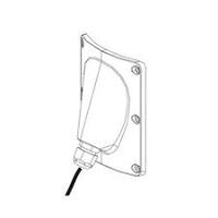 EV Terminal Cover w/ Weatherized Gland Nut for ZX1i; White