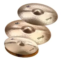 STAGG EXK CYMBAL SET  14X 16 X 20 ' B8 BRONZE KIT