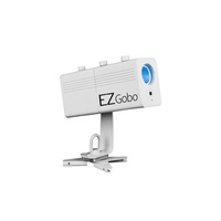 Battery powered LED gobo projector