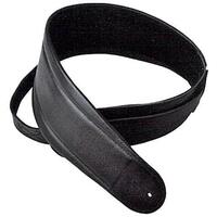 Fretz 'Levi Style' Thick Padded Adjustable Guitar Strap (Black)