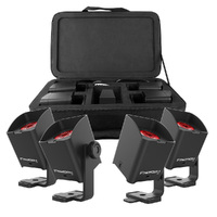 Freedom H1 Pack 1 x 10W Hex LED. Includes 4x Units, Carry Bag, Multi-Charger and IRC-6 Remote