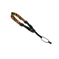 Fretz 1" Poly Neck Ukulele Strap w/ Hook Black