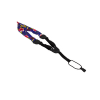 Fretz 1" Poly Neck Ukulele Strap w/ Hook Blue