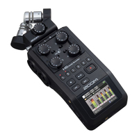 Zoom H6 Handy Audio Recorder (Black)