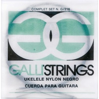 Galli G216 Ukulele Strings Black