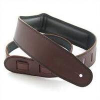2.5" Padded Garment Saddle Brown/Black