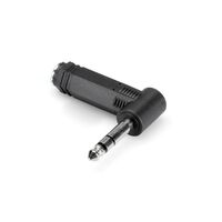 Right-angle Adaptor, 1/4 in TRS to Same