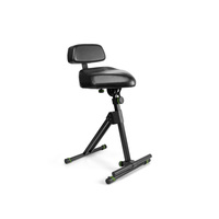 Gravity FMSEAT1BR Height Ad Stool W/ Foot & Backrest