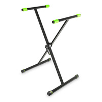 Gravity GKSX1 Single Keyboard Stand X-Frame W/ VariFoot
