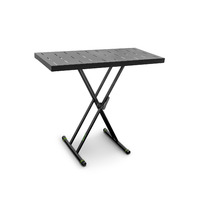 Gravity GKSX2RD Set W/ Double Braced X-Frame Keyboard Stand & Rapid Desk