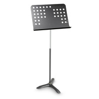 Gravity NSORC2L Tall Music Stand Orchestra With Perforated Steel Desk