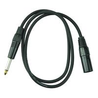 Handy Patch 1m Male XLR to Male Phono Cable