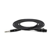 Pro Microphone Cable, REAN XLR3F to 1/4 in TS, 10 ft