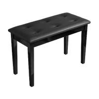Hemingway Piano stool HPB13B Polished ebony bench  