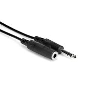 Headphone Extension Cable, 1/4 in TRS to 1/4 in TRS, 10 ft