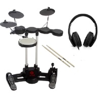 Hitman Drum 1 Electronic Drum Kit / sTOOL             (Drumsticks and Headphones Included)