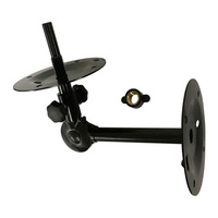 Parallel Audio Helix 765 Omni swivel style metal wall mount bracket for permanent wall mounting capability