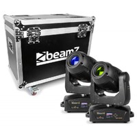 BeamZ 2x IGNITE180 with Roadcase - 180W LED Moving Head Pack