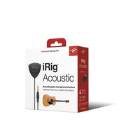 IRIG Acoustic guitar interface for iOS devices